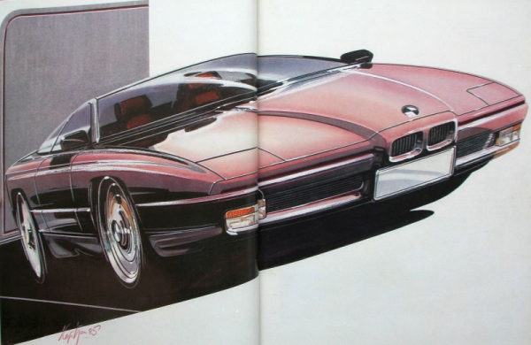 Lewandowski "BMW 850 i  - Extravaganz auf Raedern" BMW History 1990 (10111)